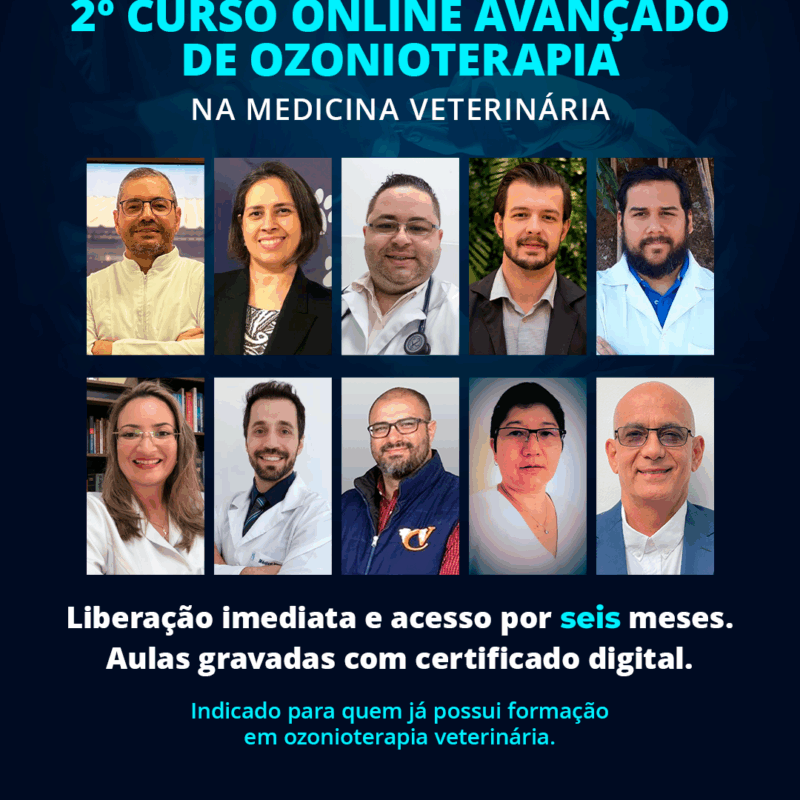 Curso Avançado de Ozonioterapia na Medicina Veterinária - ONLINE