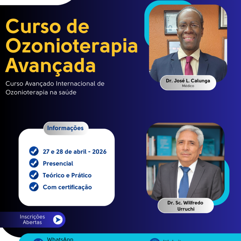 29° Curso Avançado de Ozonioterapia - Certificação Internacional