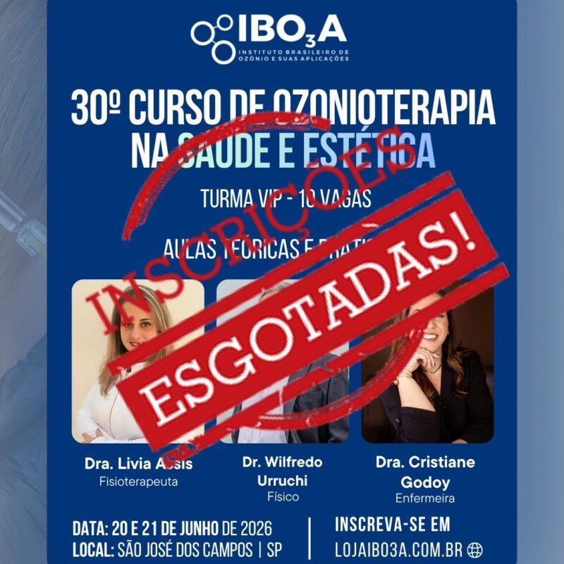 30° Curso de Ozonioterapia na Saúde e Estética